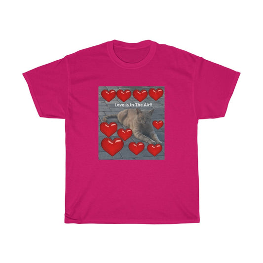 Unisex Heavy Cotton Tee - Love is in the air