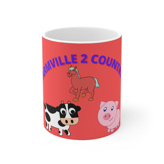 Mug 11oz - I Play Farmville 2 Country Escape