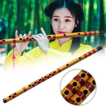 1 Pcs Professional Flute Bamboo Musical Instrument Handmade for Beginner Students SUB Sale