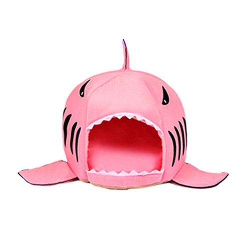 Cat's Shark Bed House Sweet Basket Dog Toys Hamster Cage Cave Accessories Pet Products Supplies