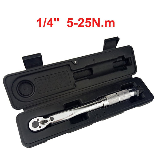 1/4 3/8 1/2 Torque Wrench Drive Two-Way to Accurately Mechanism Wrench Hand Tool Spanner Torquemeter Preset Ratchet Dropship